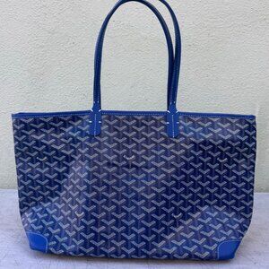 Goyard tote bag blue Paris
